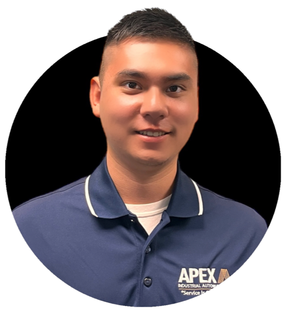 Headshot of a customer support representative at Apex Industrial Automation