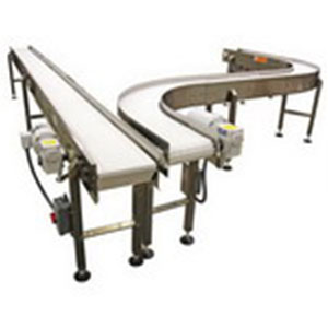 Two conveyor belts displayed over a white background, available at Apex Industrial Automation's online store.
