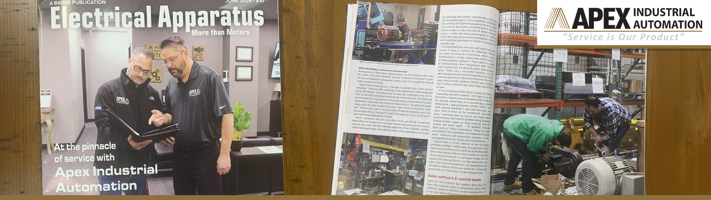 Celebrating Apex Industrial Automation’s Feature in Electrical Apparatus Magazine