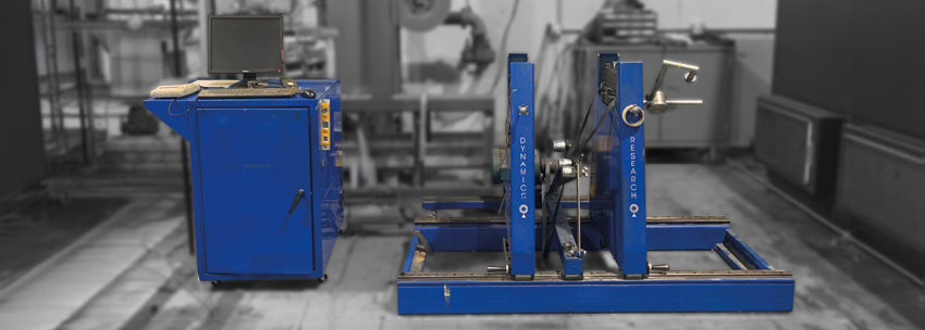 Dynamic Balancer at Apex Industrial Automation for precision electric motor repair testing