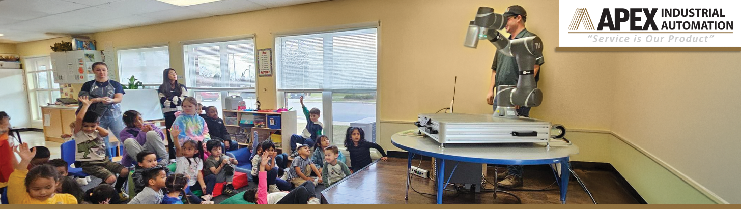 How an Industrial Robot Arm Transformed a K-3 Science Fair